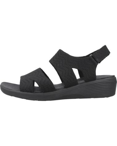 SKECHERS SANDALIAS MUJER MODELO ARYA MODERN MUSE COLOR NEGRO BBK