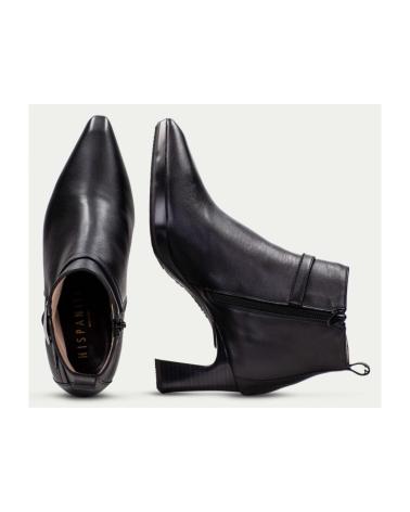 Woman Mid boots HISPANITAS BOTIN C001 BLACK
