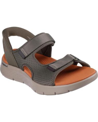 Zapatos de Hombre SKECHERS CALZADO MARCA MODELO GO WALK FLEX SANDAL-EASY ENTR PARA HOMB VERDE