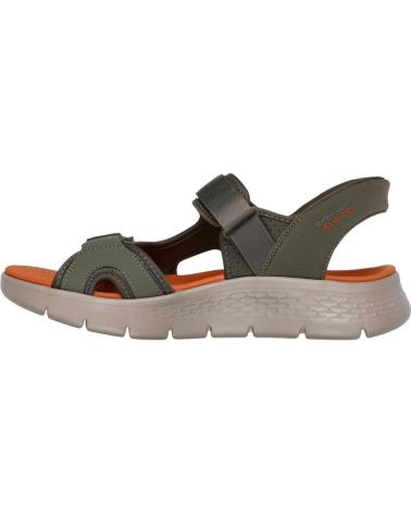Zapatos de Hombre SKECHERS CALZADO MARCA MODELO GO WALK FLEX SANDAL-EASY ENTR PARA HOMB VERDE