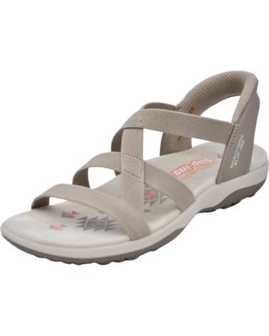 SKECHERS - SANDALIAS SLIP-INS PARA MUJER MODELO 163460 TPE