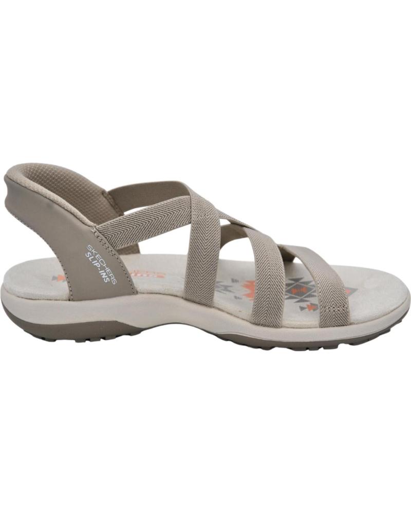 SKECHERS - SANDALIAS SLIP-INS PARA MUJER MODELO 163460 TPE