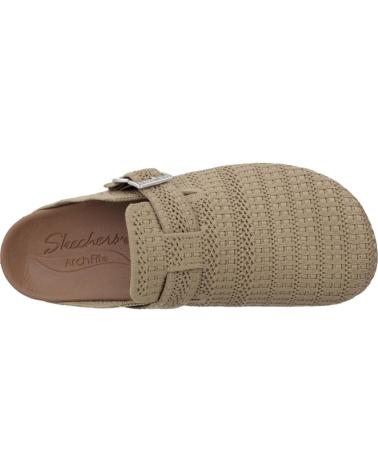 SKECHERS ZUECOS MUJER MODELO ARCH FIT GRANOLA COLOR MARRON TPE