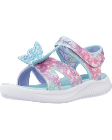 SKECHERS SANDALIAS NINA MODELO JUMPSTERS SANDAL COLOR AZUL AQMT