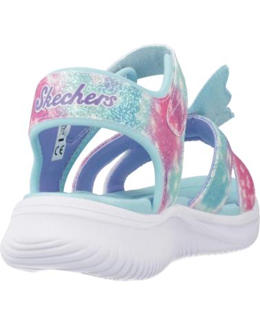 SKECHERS SANDALIAS NINA MODELO JUMPSTERS SANDAL COLOR AZUL AQMT
