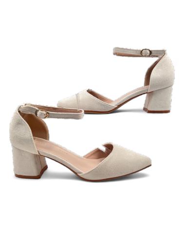 TIMBOS SANDALIA TACON DIA MUJER BEIG 131416 BEIGE