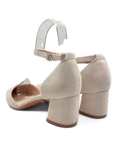 TIMBOS SANDALIA TACON DIA MUJER BEIG 131416 BEIGE
