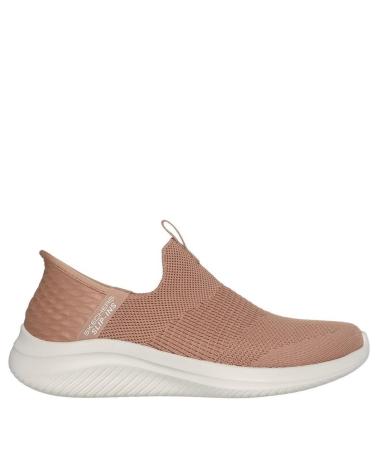 SKECHERS SLIP-INS FLEX 3 SMOOTH STEP TAN TAUPE