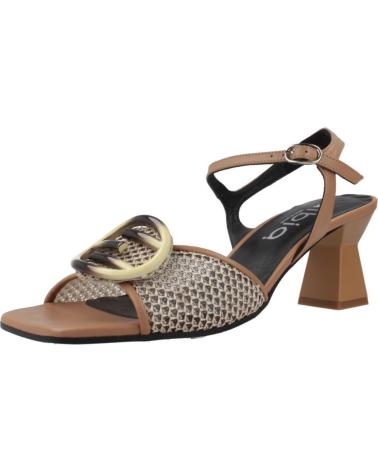 DIBIA SANDALIAS MUJER MODELO 14414D COLOR MARRON CAMELA