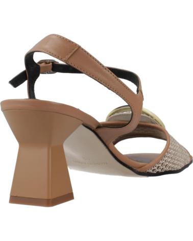 DIBIA SANDALIAS MUJER MODELO 14414D COLOR MARRON CAMELA
