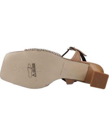 DIBIA SANDALIAS MUJER MODELO 14414D COLOR MARRON CAMELA