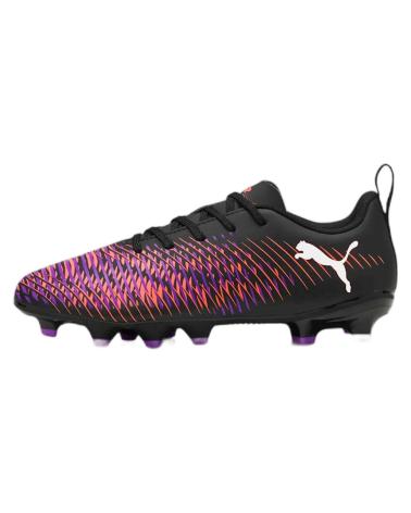 PUMA BOTAS DE FUTBOL FUTURE 8 PLAY FG-AG PARA NINOS EN COLOR NEGR NEGRO