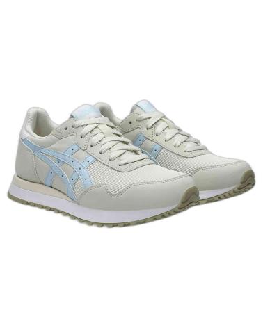 ASICS ZAPATILLAS CASUAL GRISES CON DETALLES AZULES GRIS