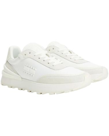 Zapatillas deporte de Mujer TOMMY HILFIGER ZAPATILLAS TJW TECH RUNNER MATERIAL MIX BLANC BLANCO