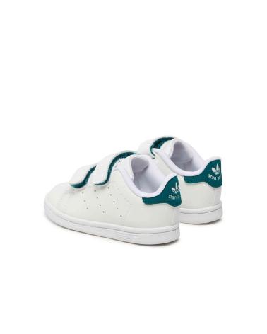 SNEAKERS ADIDAS STAN SMITH CF BIANCHE PER BAMBINI UNISEX BLANCO