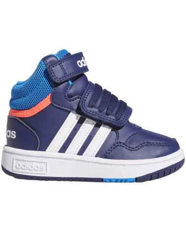 ADIDAS ZAPATILLAS HOOPS MID 3 0 AC I PARA NINOS UNISEX EN COLOR AZU AZUL