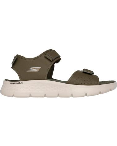 SKECHERS GO WALK FLEX SANDAL ANTIGUA KAKI