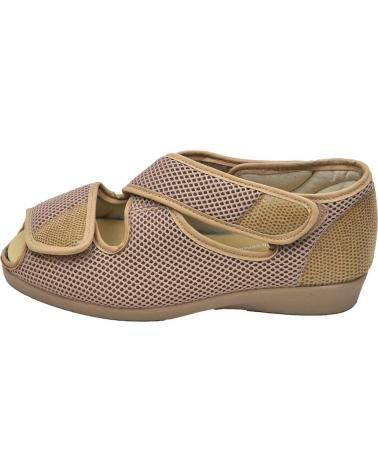 Sandales D`CUTILLAS  pour Femme DOCTOR CUTILLAS 10232 ZAPATILLA DE CASA TERAPEUTICA PARA PL  TOSTADO