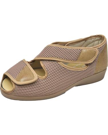 Sandales D`CUTILLAS  pour Femme DOCTOR CUTILLAS 10232 ZAPATILLA DE CASA TERAPEUTICA PARA PL  TOSTADO