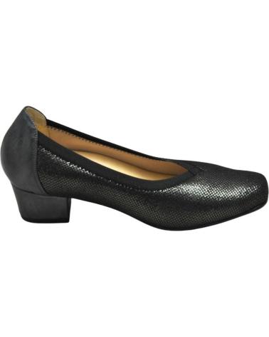 Zapatos D`CUTILLAS  de Mujer DOCTOR CUTILLAS 81212 SALON PLANTILLA EXTRAIBLE MUJER  NEGRO