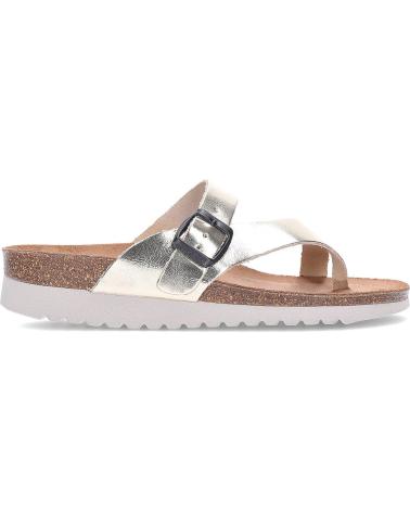 INTERBIOS SANDALIAS DE MUJER 7119-MG PLATINO
