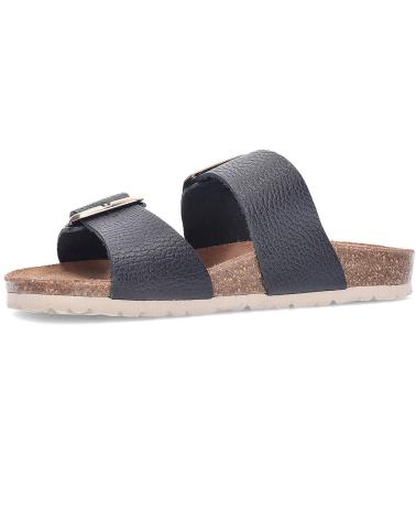 INTERBIOS SANDALIAS DE PIEL 7232 NEGRO