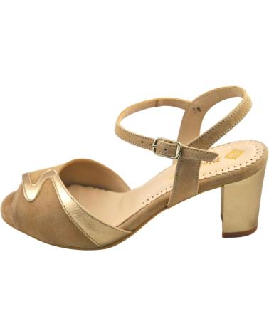 Décolleté PIESANTO  per Donna 180253 SANDALIA VESTIR COMODA MUJER BEIGE-PLATINO  BEIGE-PLATINO