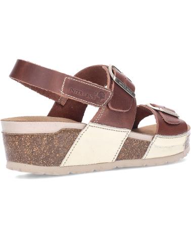 INTERBIOS SANDALIAS DE MUJER 5812 PLATINOOURS