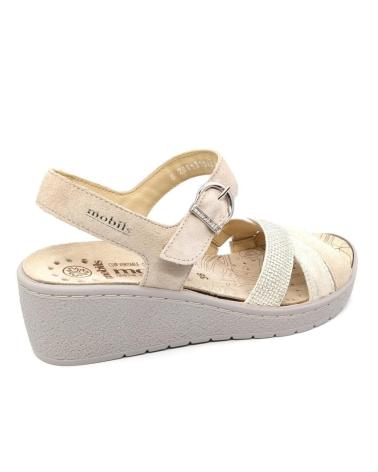 Sandales pour Femme MEPHISTO SANDALIA MOBILS - PIETRA LIGHT SAND BEIGE