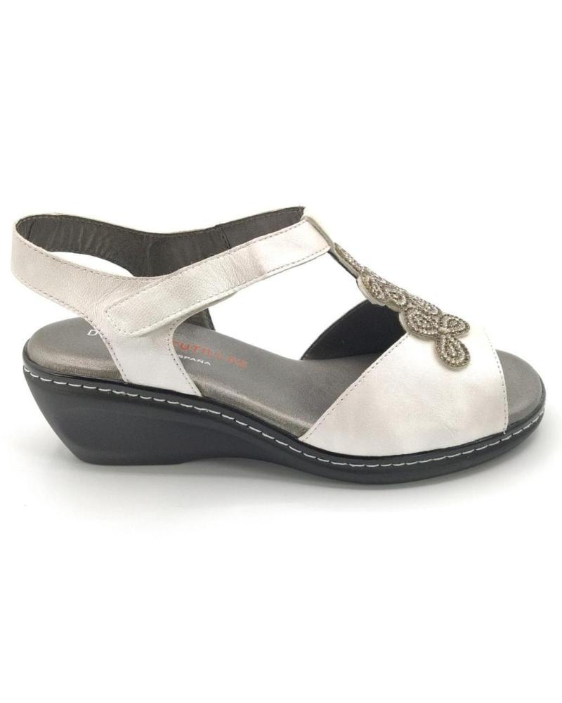 D`CUTILLAS SANDALIA DOCTOR CUTILLAS 32120 BLANCO NACAR METáLICO