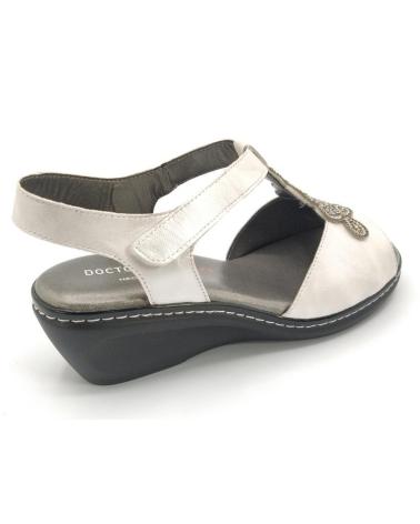 D`CUTILLAS SANDALIA DOCTOR CUTILLAS 32120 BLANCO NACAR METáLICO
