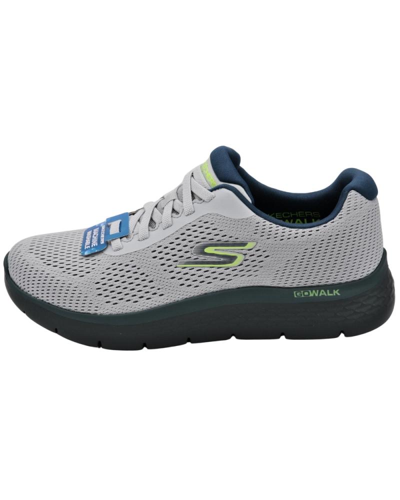 SKECHERS - ZAPATOS DEPORTIVOS CON CORDONES ELASTICOS PARA H GYMT