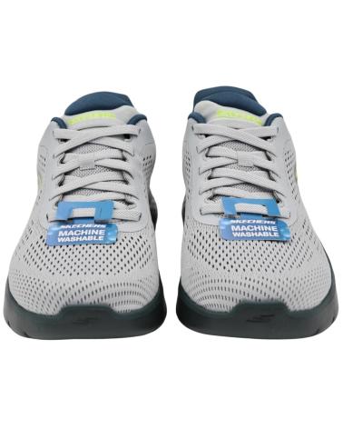 SKECHERS - ZAPATOS DEPORTIVOS CON CORDONES ELASTICOS PARA H GYMT
