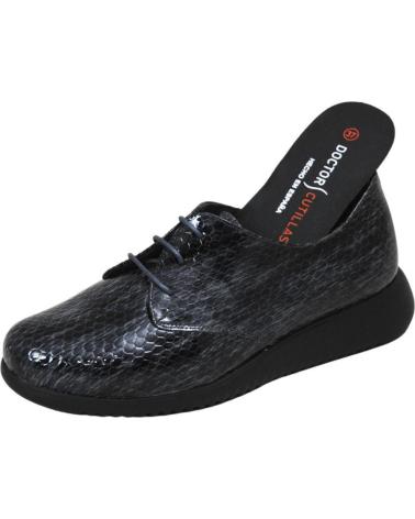 Scarpe per Donna D`CUTILLAS DOCTOR CUTILLAS - 86023 ZAPATO CORDONES PLANTILLA EXTRAIBLE ANTRACITA