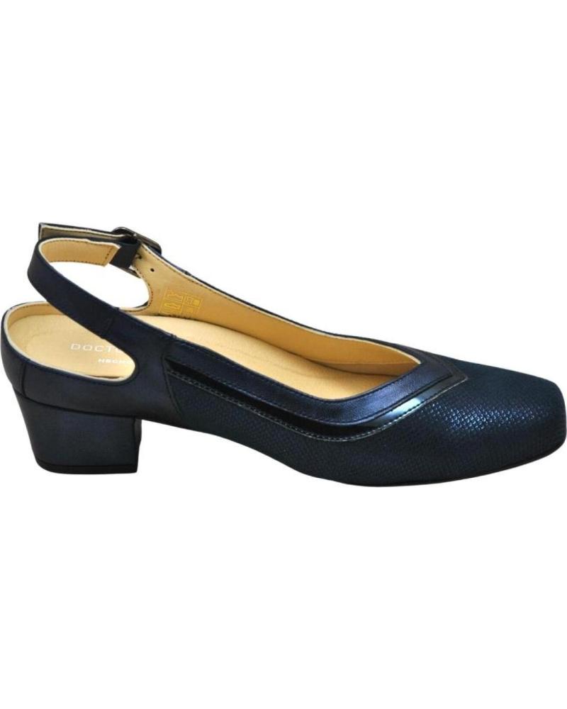 Shuhe ferse für Damen D`CUTILLAS DOCTOR CUTILLAS 81195 SALON PLANTILLA EXTRAIBLE MUJER MARIN MARINO