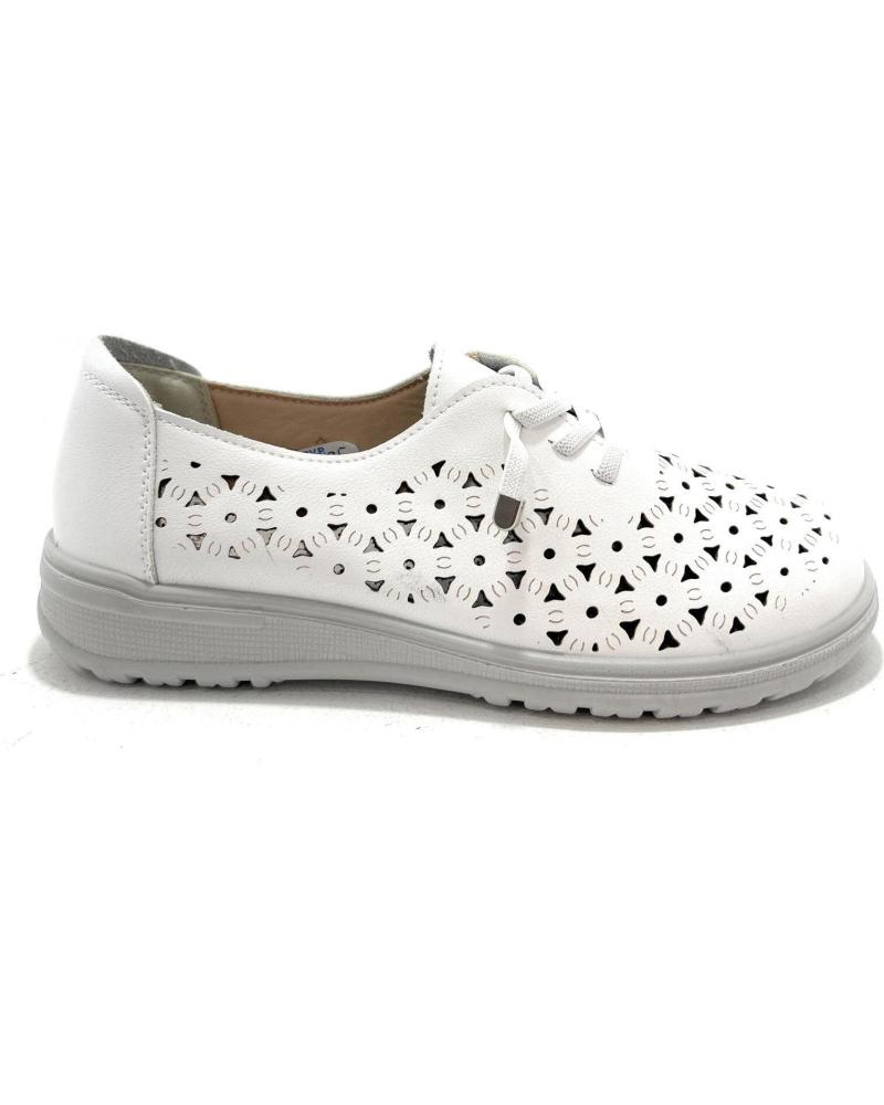 TONI PONS ZAPATILLA CONFORT PICADAS ELASTICO BLANCO