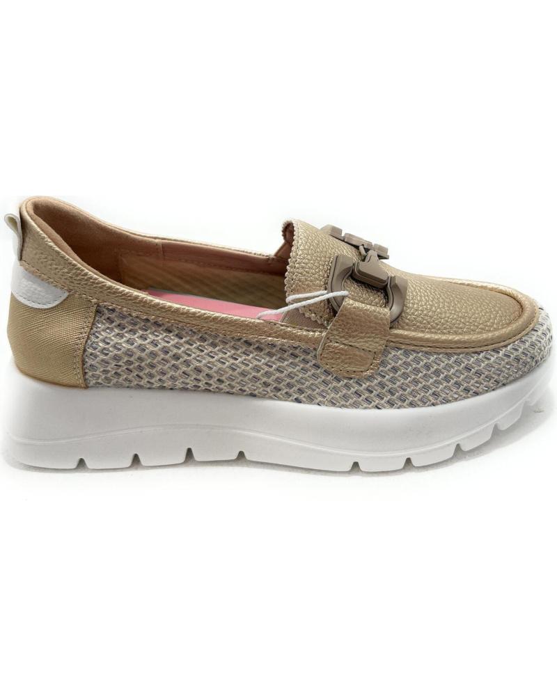 MYSOFT MOCASIN CONFORT HEBILLA PLATEADO