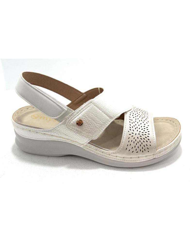 MYSOFT SANDALIAS CONFORT ANATOMICAS PEGUE MYSOF AMARILLO