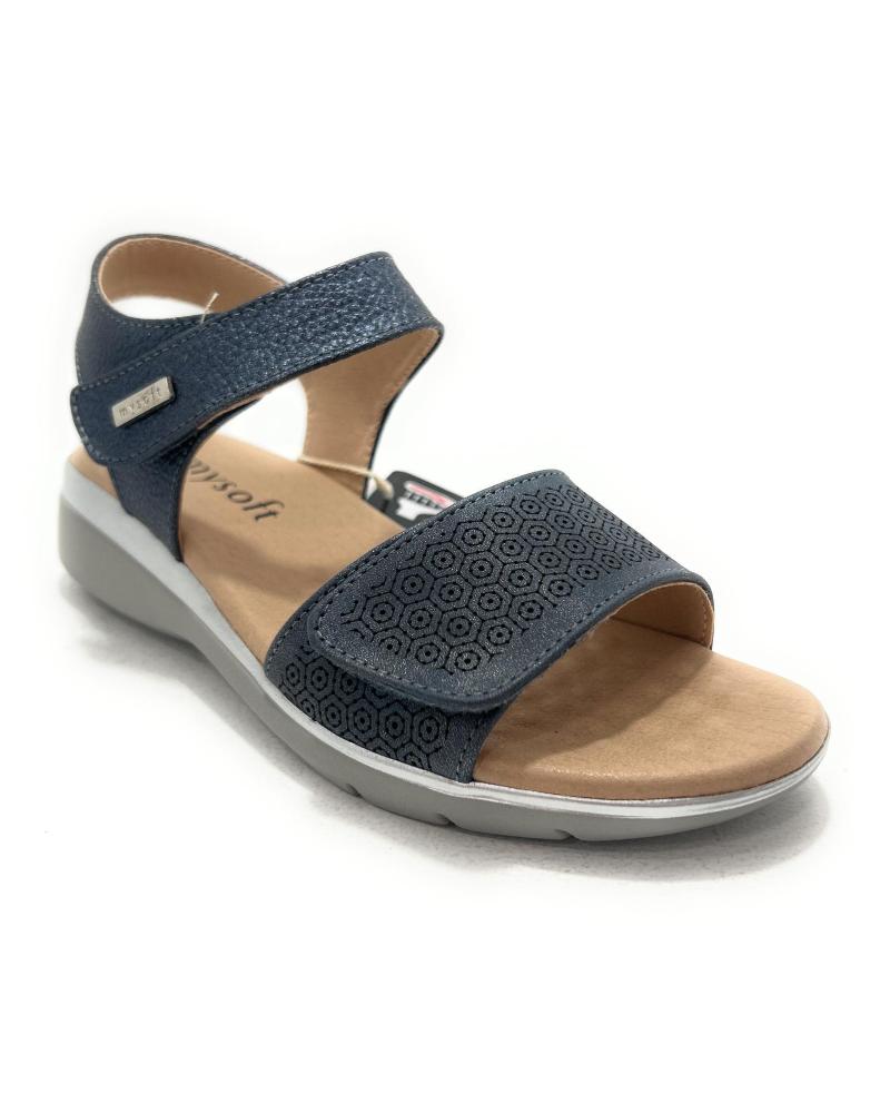 MYSOFT SANDALIAS CONFORTS PEGUE PICADAS AZUL