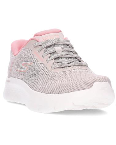SKECHERS SLIP-INS GO WALK FLE TAUPE