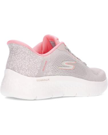 SKECHERS SLIP-INS GO WALK FLE TAUPE
