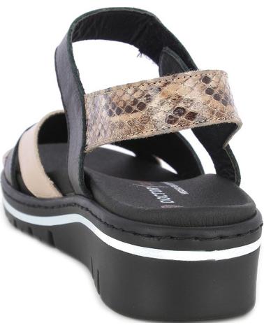 D`CUTILLAS SANDALIAS DE MUJER DOCTOR CUTILLAS 36133 CRUZADAS NEGRONUDE