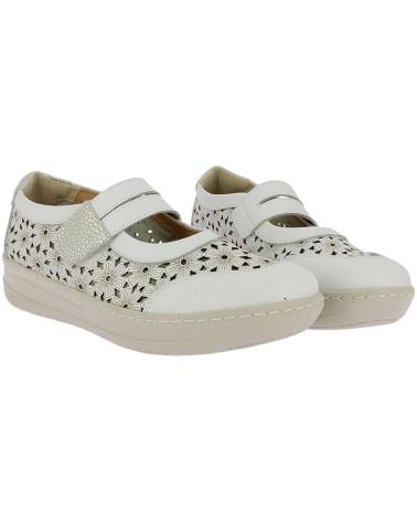 D`CUTILLAS BAILARINAS DE MUJER DOCTOR CUTILLAS 50304 AUTOADHERENTE BLANCO