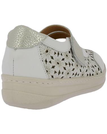 D`CUTILLAS BAILARINAS DE MUJER DOCTOR CUTILLAS 50304 AUTOADHERENTE BLANCO