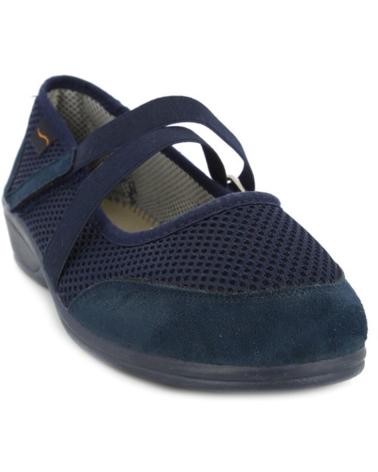 D`CUTILLAS BAILARINA PARA MUJER DOCTOR CUTILLAS 712 AUTOADHERENTE MARINO