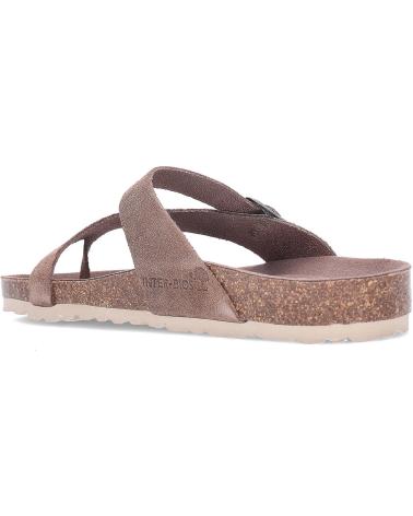 INTERBIOS SANDALIAS PARA MUJER 7601 PARDO