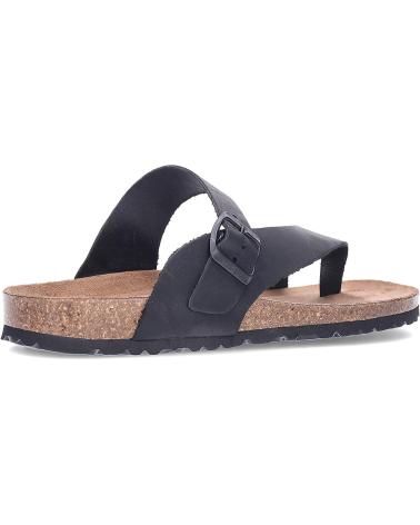 INTERBIOS SANDALIAS CRAZY CASUAL NEGRO