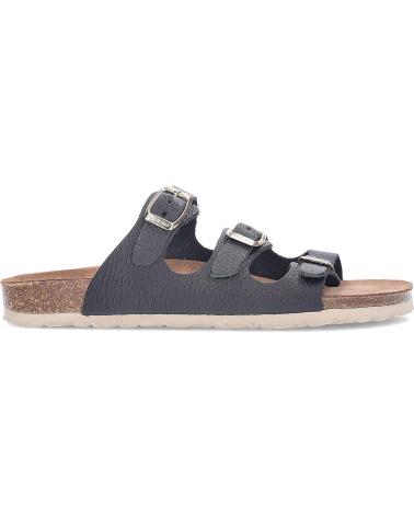 INTERBIOS SANDALIAS DE PIEL 7231 NEGRO