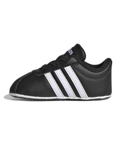 ADIDAS ZAPATILLAS VL COURT 2.0 CRIB EE6911 NEGRAS PARA BEBÉ NEGRO