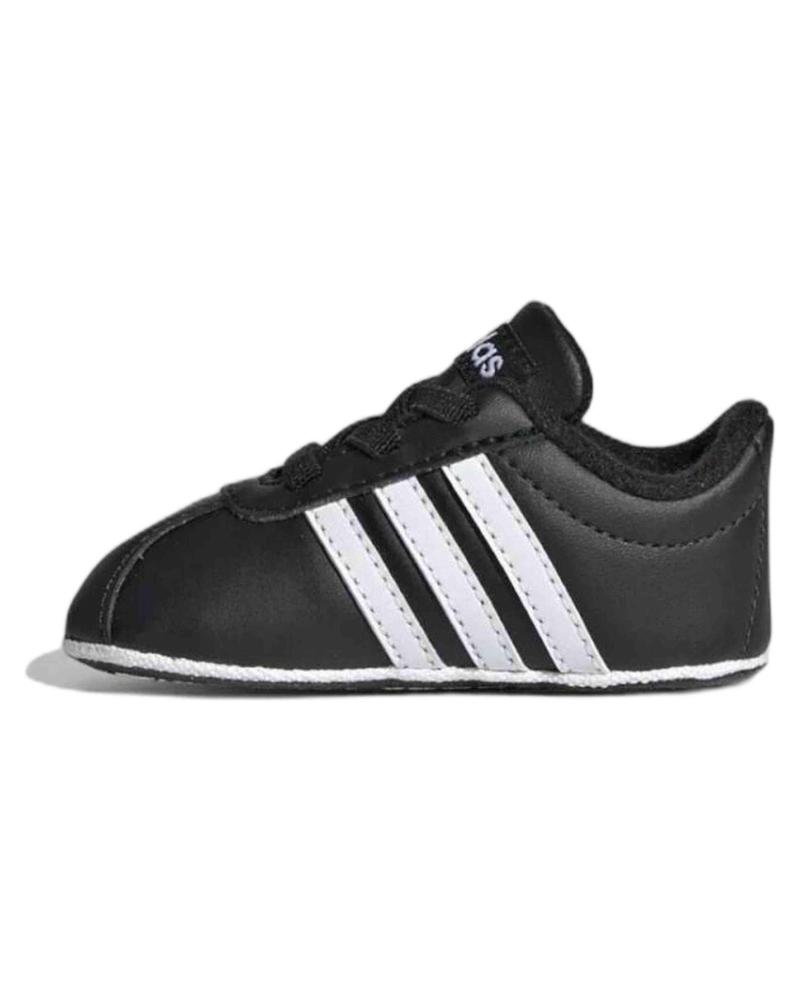 ADIDAS ZAPATILLAS VL COURT 2.0 CRIB EE6911 NEGRAS PARA BEBÉ NEGRO
